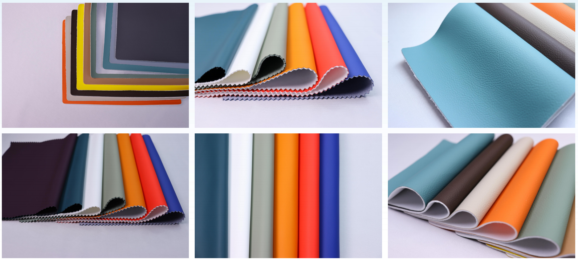 Silicone Leather — Color Sample Collection